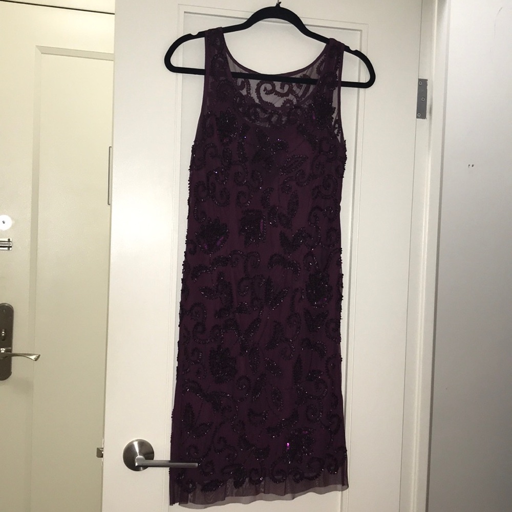 Adrianna Papell sequin cocktail dress